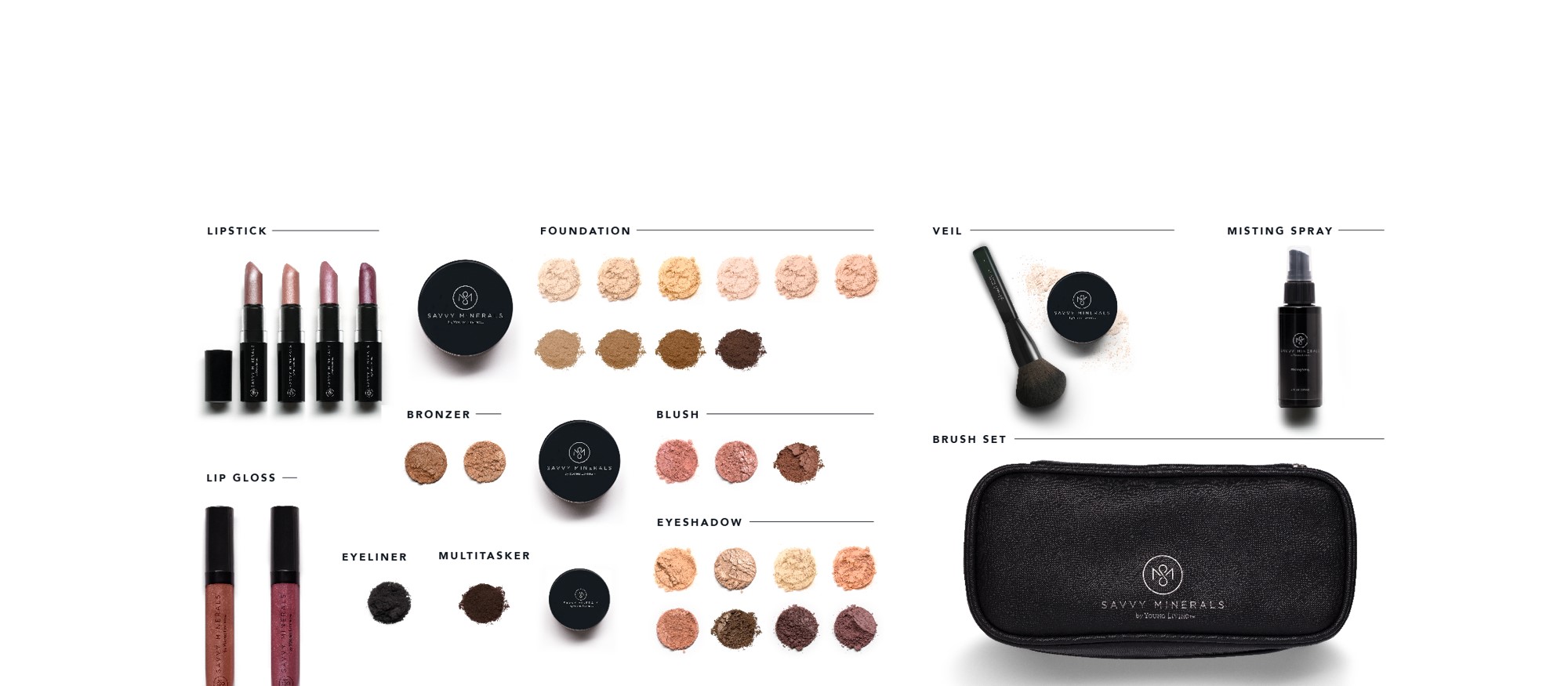 thumbnail image 2 of Young Living Savvy Minerals Foundation Brush – Black, New With Box 2 of 4